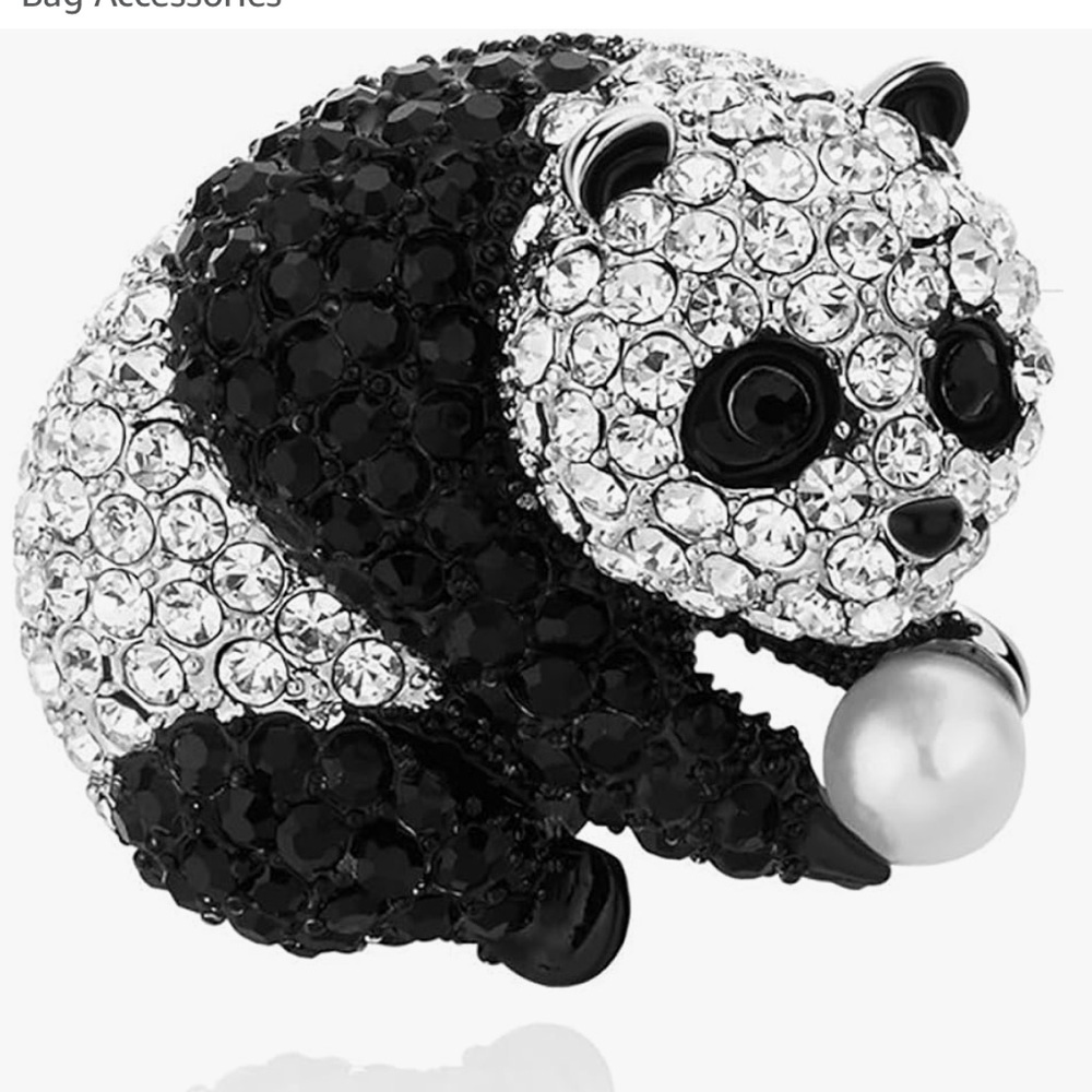 Panda Brooch, NWOT